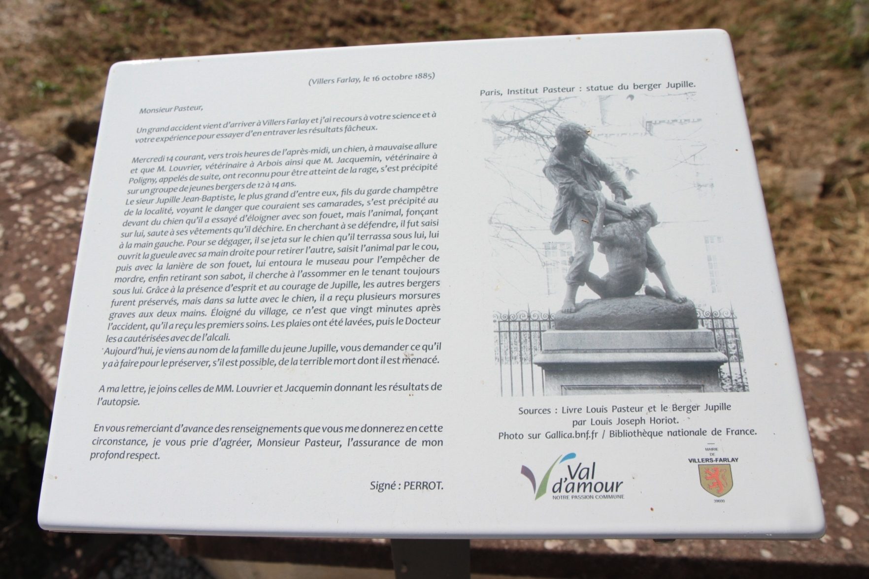 Jean-Baptiste Jupille's mural painting, Villers-Farlay - 04.JPG